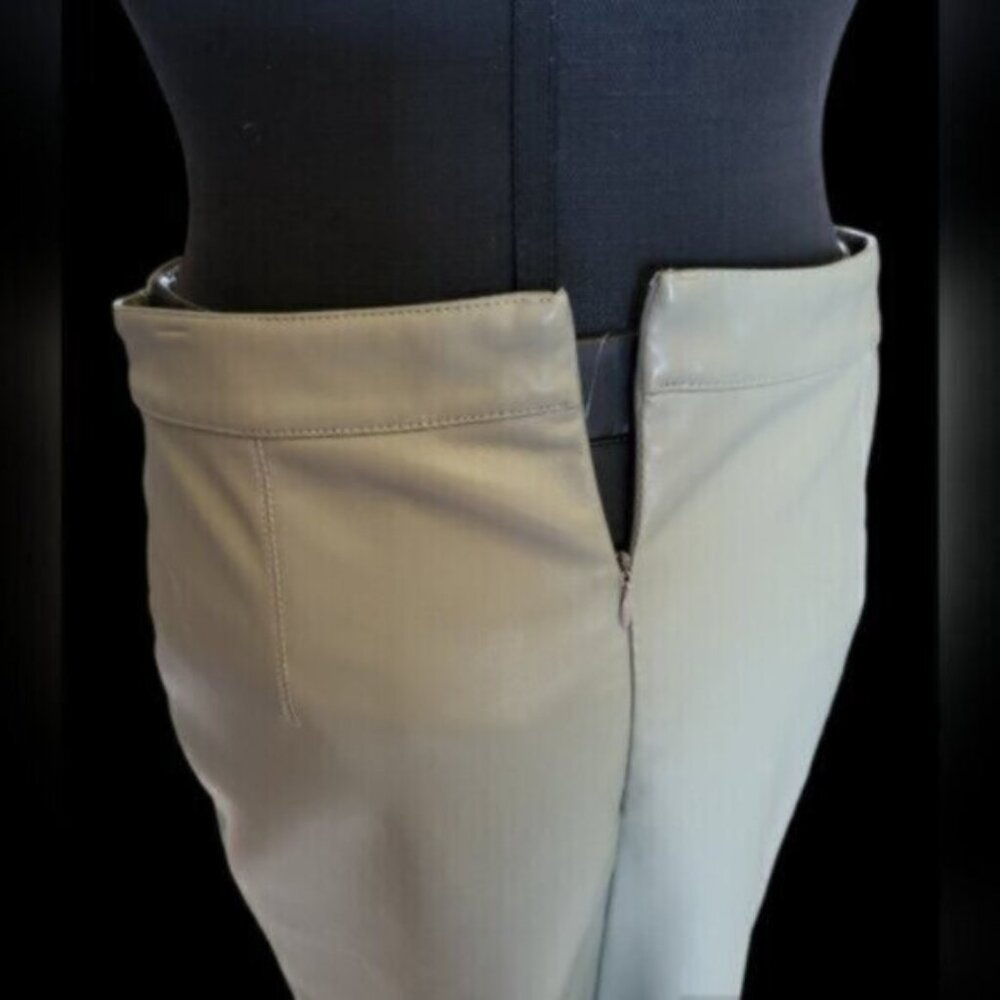 ESQUALO Faux Leather Pencil Skirt Sz 10 NWT - Picture 2 of 12